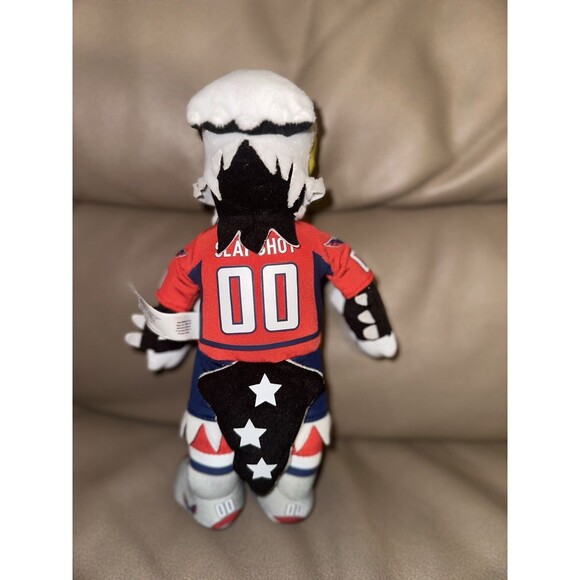Washington Capitals NHL Slapshot Mascot 10" Plush Bleacher Creatures - Picture 4 of 10